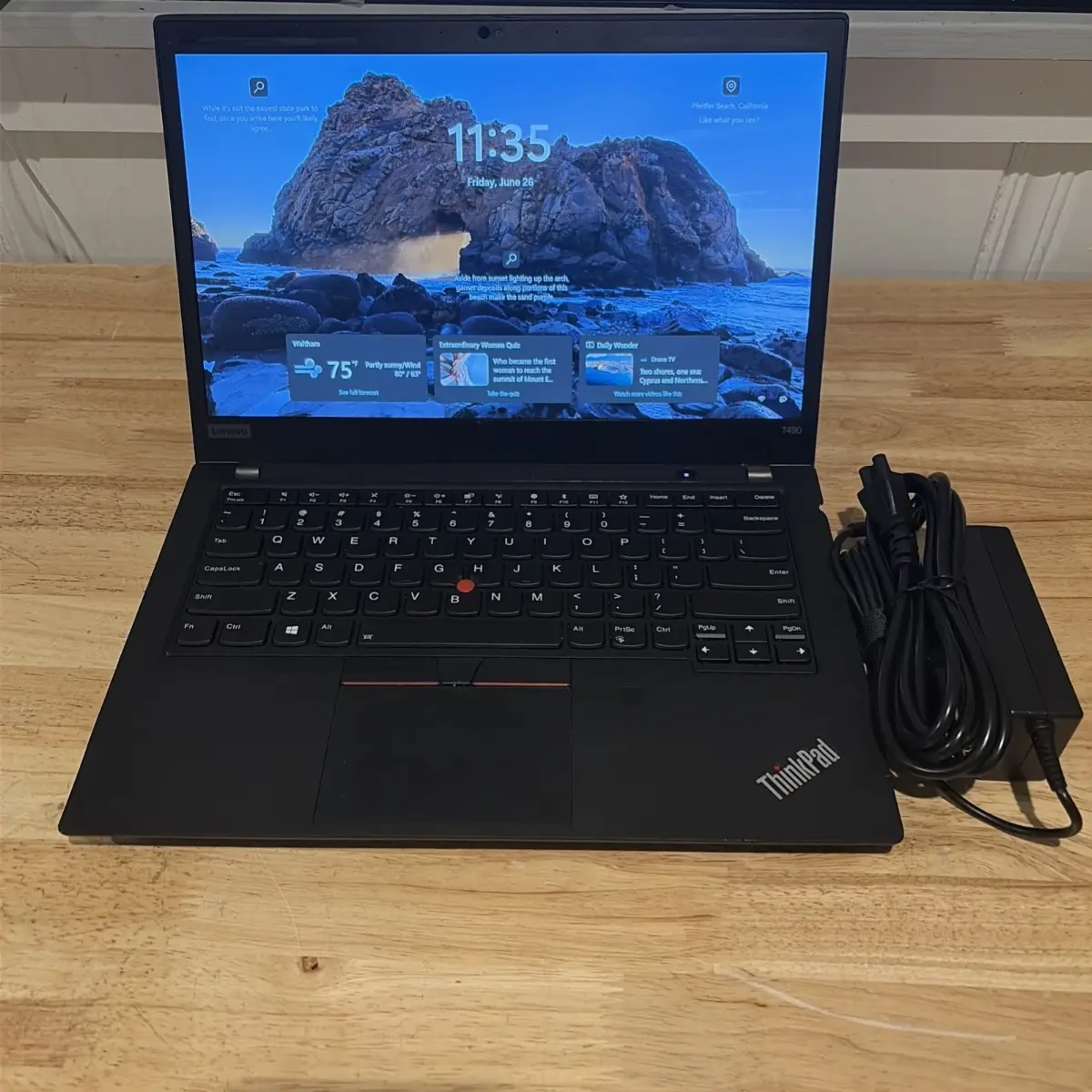 Lenovo ThinkPad T490 Core i7-8565U 1.90GHZ 16GB 256GB WCam Pantalla Tactil 