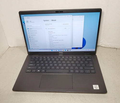 Dell Latitude 7410 14" Laptop i5-10310U 1.7GHz 16GB RAM 256GB SSD Win11 #69